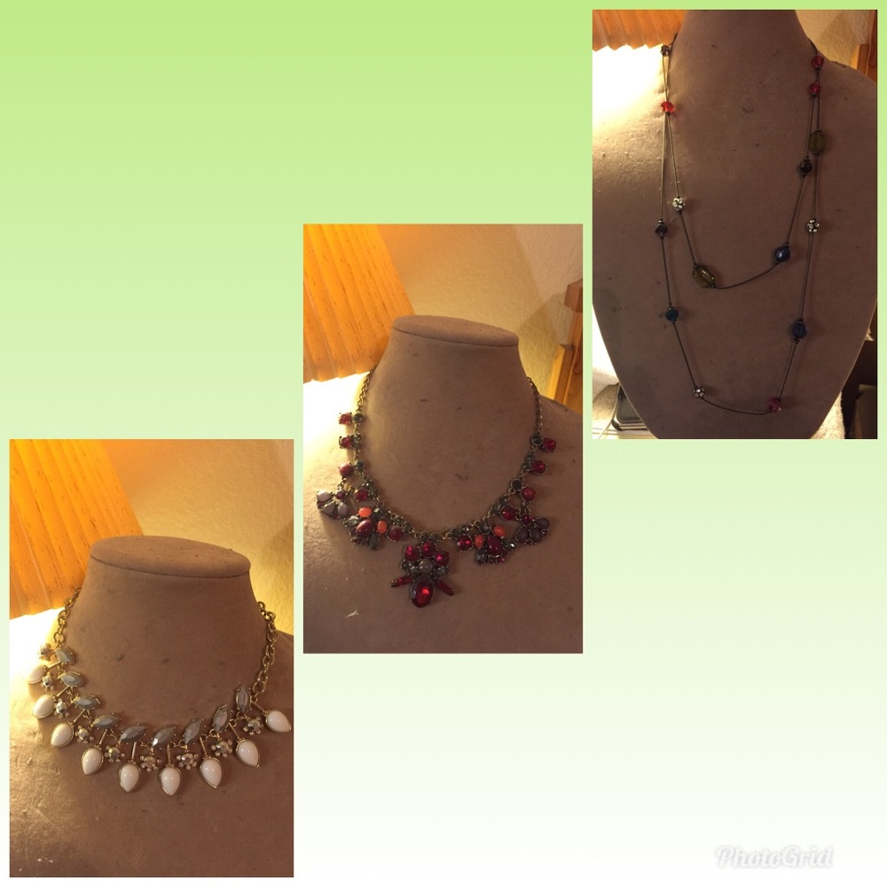 3 types of necklaces
